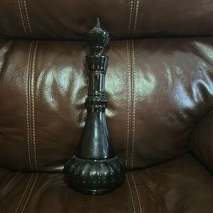 Vintage Jim Beam Smoke Green "I Dream of Génie" Decanter Bottle